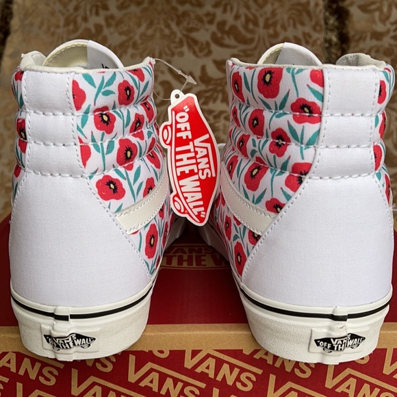 Vans Sk8-Hi Flowers True White WMNS - Picture 14 of 16
